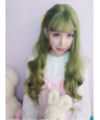 Dark Green Long Curls Lovely Nature Lolita Wig