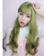 Dark Green Long Curls Lovely Nature Lolita Wig