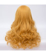 Golden Long Curly Hair Fashion Lolita Wig