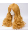 Golden Long Curly Hair Fashion Lolita Wig