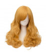 Golden Long Curly Hair Fashion Lolita Wig