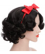 Natural Black Short Bob Haircut Sweet Lolita Wig