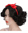 Natural Black Short Bob Haircut Sweet Lolita Wig