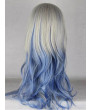 Blue And Gray Mixed Color Harajuku Style Lolita Wig