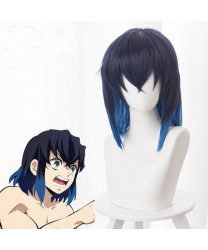 Demon Slayer Kimetsu no Yaiba Hashibira Inosuke Cosplay Wig