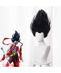 NE ZHA Black Cosplay Wig