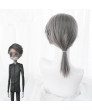 Identity V Aesop Carl Dark Gray Cosplay Wig with Ponytail