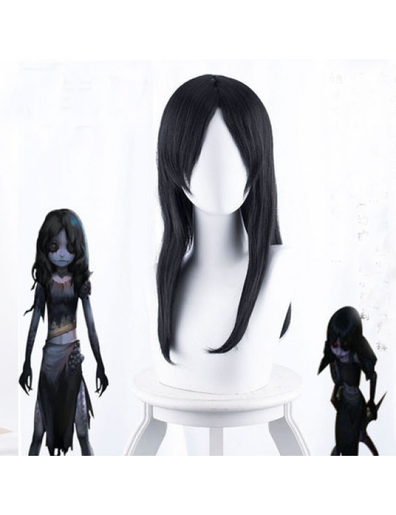 Identity V Yidhra Black Long Cosplay wig