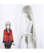 Kakegurui Momobami Ririka Long Blue grey Cosplay Wig