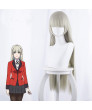 Kakegurui Momobami Ririka Long Blue grey Cosplay Wig