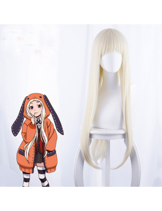 Kakegurui Yomoduki Runa Long Straight Styled Cosplay Wig