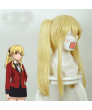 Kakegurui Twin Mary Saotome Golden Long styled Cosplay Wig