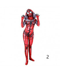 Gwen Stacy Cosplay Costume Into the Spider-verse Ghost Gwen Bodysuit Lycra Suit