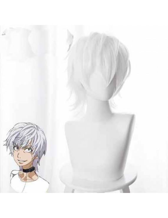 A Certain Magical Index Accelerator White Styled Cosplay Wig