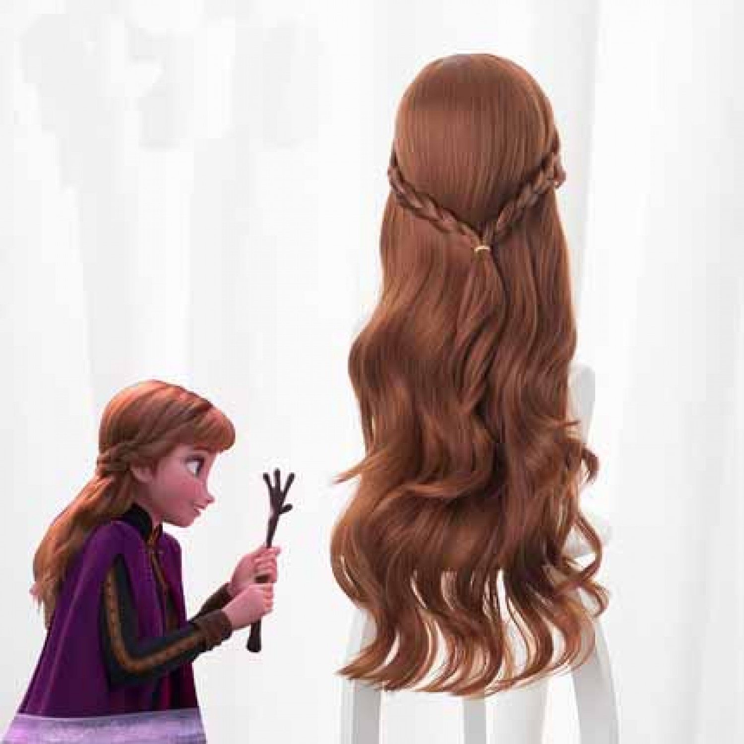 Anna wig frozen cosplay