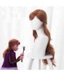 Frozen 2 Princess Anna Brown Long Curly Cosplay Wig