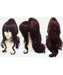 Pokemon Hilda Brown Wave Cosplay Wig