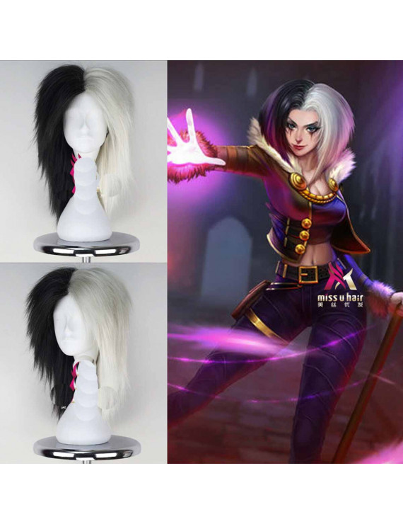 League of Legends LOL Leblanc Cosplay Wig