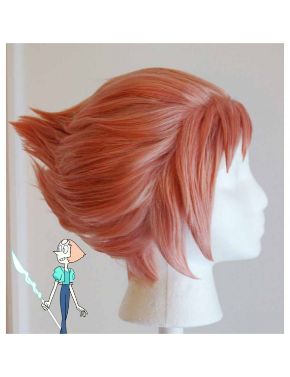 Steven Universe Pearl Short Style Cosplay Wig