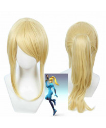 Zero Suit Samus Cosplay Wig Super Smash Bros Brawl Party Wig