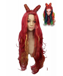 Batman Birds of Prey Poison Ivy Style Cosplay Wig