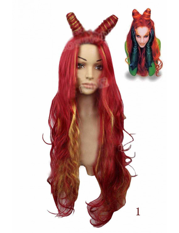 Batman Birds of Prey Poison Ivy Style Cosplay Wig