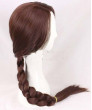 Long lara croft Brown cosplay wig for Tomb Raider