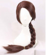 Long lara croft Brown cosplay wig for Tomb Raider