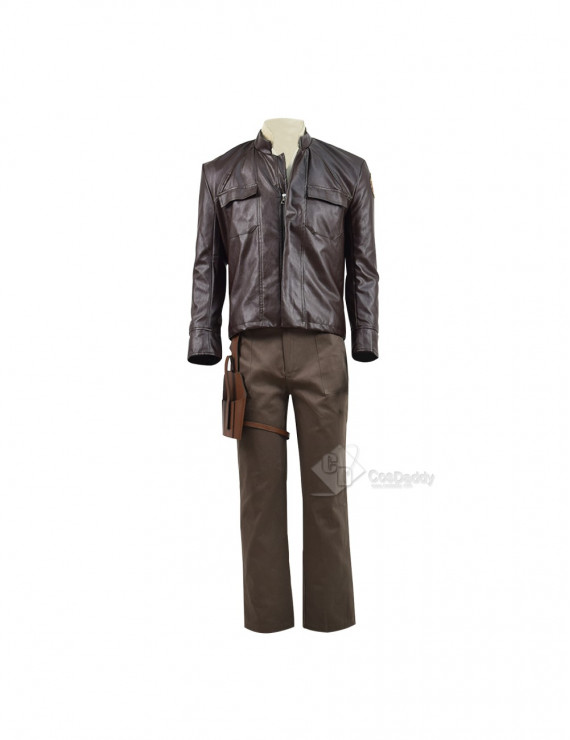 Star Wars Resistance King Pilot Black Leader Poe Dameron Cosplay Costume