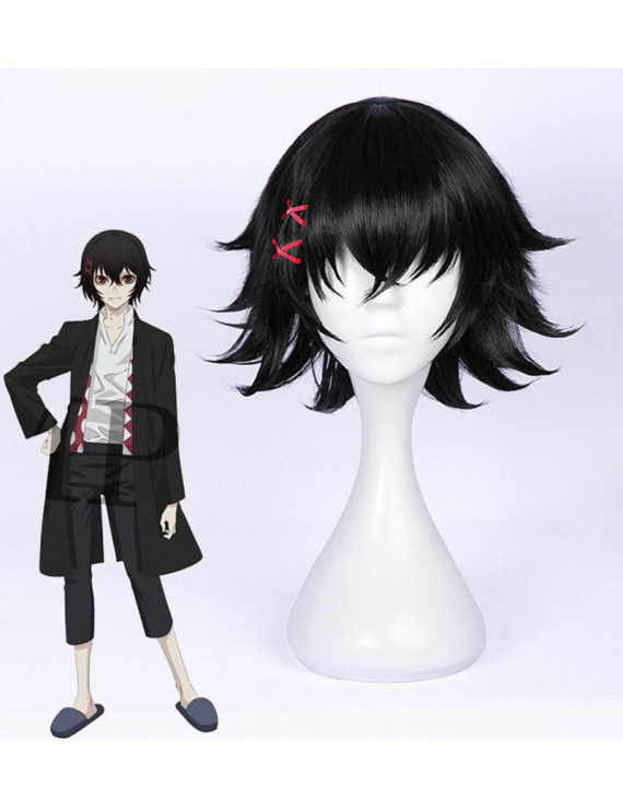 Tokyo Ghoul Re Juuzou Suzuya Black Style Cosplay Wig