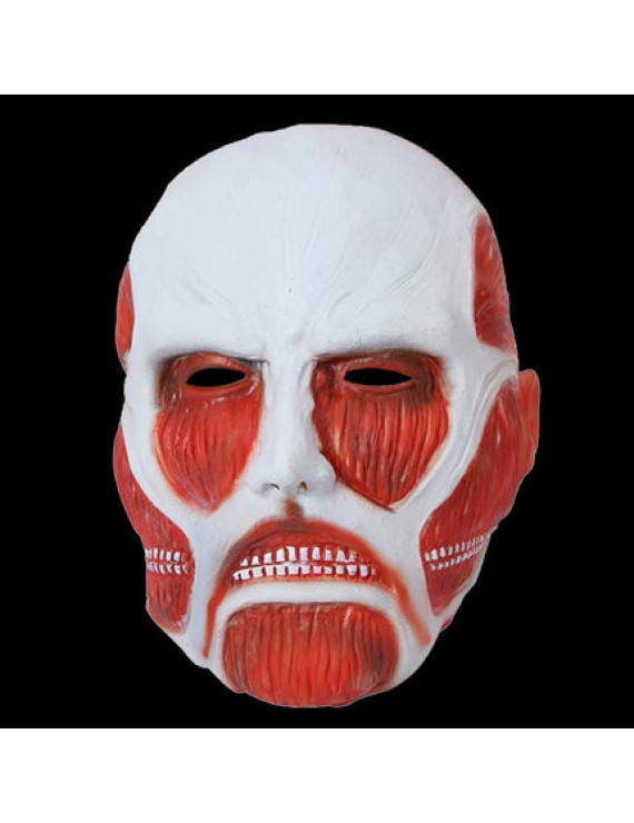 Attack on Titan Cosplay Mask Shingeki no Kyojin Helmet Scary Latex Masks