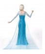 Frozen Elsa Princess Dress Cosplay Costume for Halloween Party