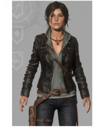 Tomb Raider Lara Croft Leather Cosplay Costume