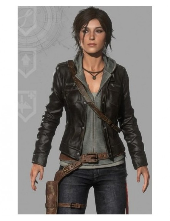 Tomb Raider Lara Croft Leather Cosplay Costume