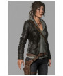 Tomb Raider Lara Croft Leather Cosplay Costume