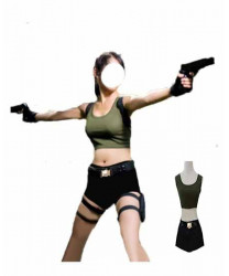 Lara Croft Costume Tomb Raider Cosplay Costume