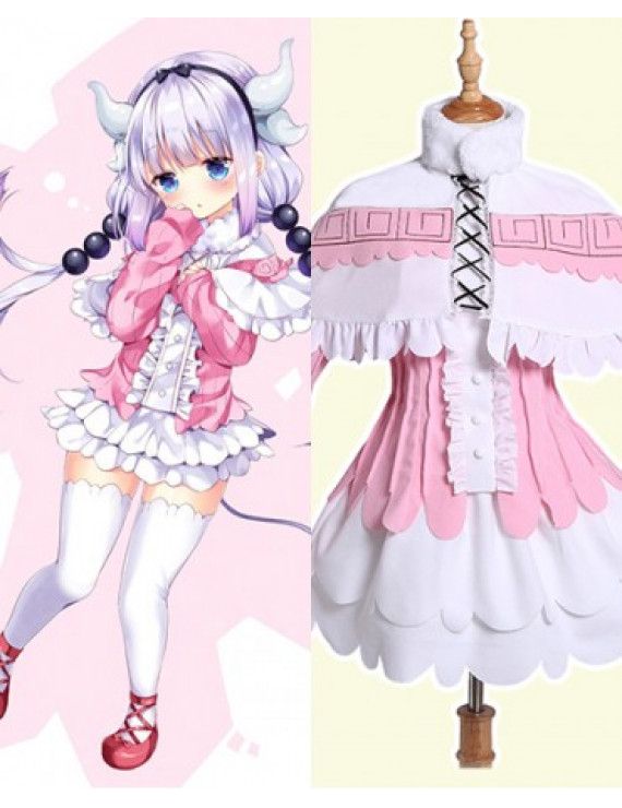 Miss Kobayashi's Dragon Maid Kanna Kamui Cosplay Costume Lolita Dress