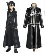 Sword Art Online Kirigaya Kazuto Leather Cosplay Costume