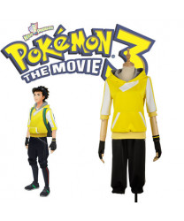 Pokemon GO Yellow Trainer Sportswear Cosplay Costume
