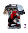 Marvel Comics Spider-Man Far From Home Digital Printing 3D Short Sleeves