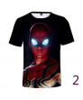 Marvel Comics Spider-Man Far From Home Digital Printing 3D Short Sleeves