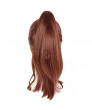 Sailor Moon Kino Makoto Long Brown Style Cosplay Hair Wig