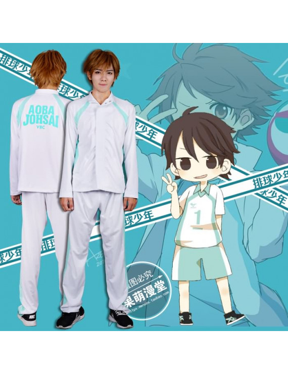 Haikyuu Aoba Jousai High Seijou Volleyball Club Uniform Toru Oikawa Cosplay Costume