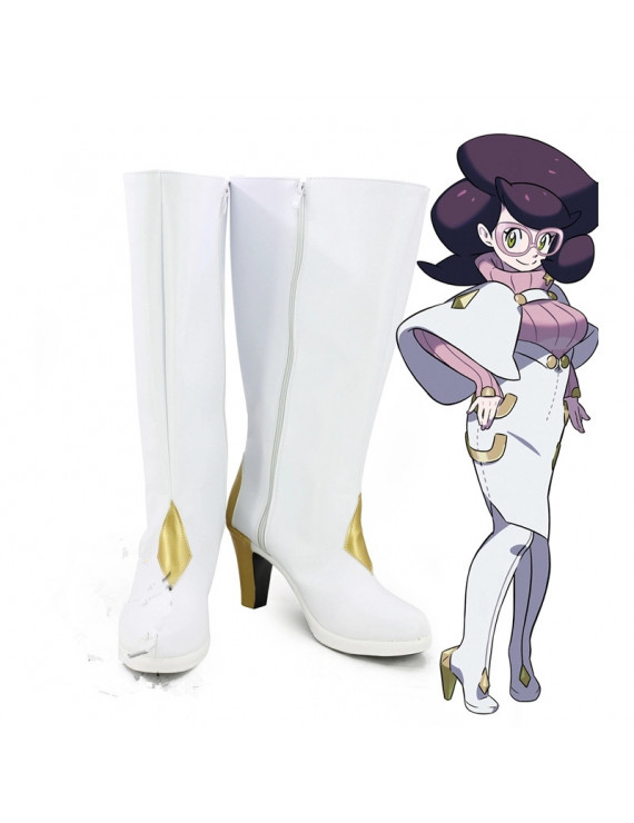 Pokemon Wicke White Cosplay Boots