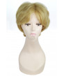 Sailor Moon Tenoh Haruka Short Golden Cosplay Hair Wig 25 cm