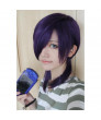 The Devil Is A Part Timer Lucifer Purple Style Cosplay Wig 