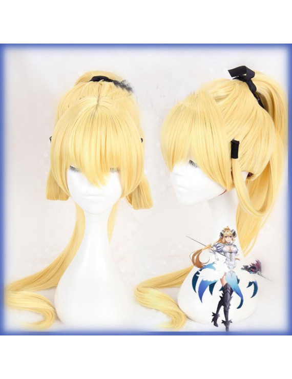 Seven Deadly.Sins Lucifer Cosplay Wig with Ponytails