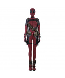 Deadpool 2 Women Deadpool Onesies Tights Full Set Cosplay Costume