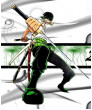 One Piece Roronoa Zoro Anime Cosplay Costume