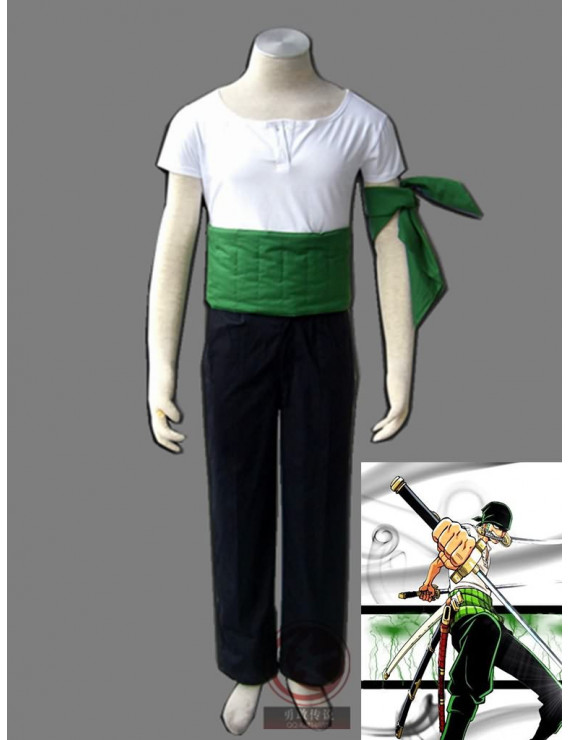 One Piece Roronoa Zoro Anime Cosplay Costume